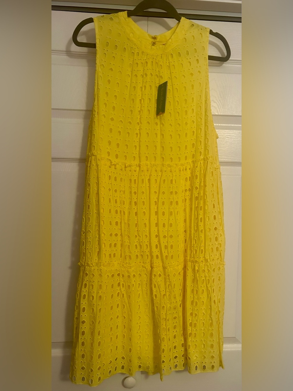 Lilly Pulitzer Sunny Yellow Eyelet Dress